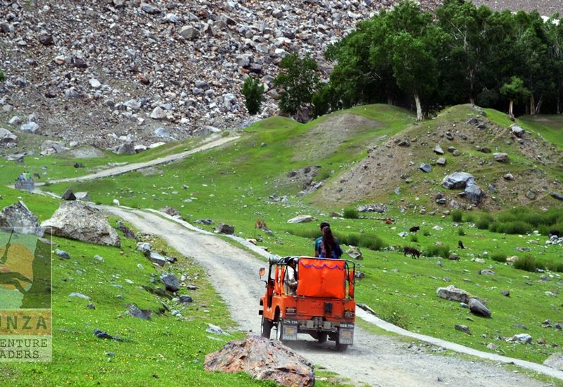 Jeep Safari in the Karakoram Mountain Valleys
